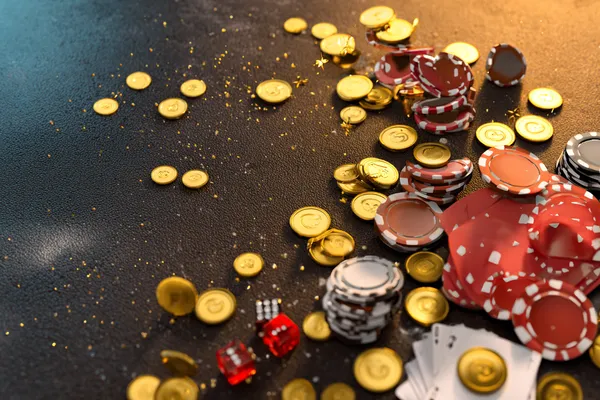 A young woman relaxing with her phone while dynamic casino elements float around her, illustrating the smooth mobile experience offered by the GB44 app.